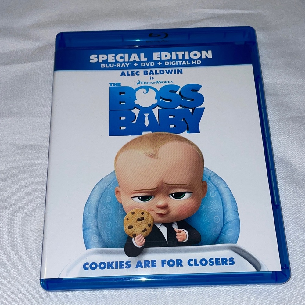 The Boss Baby Blue Ray